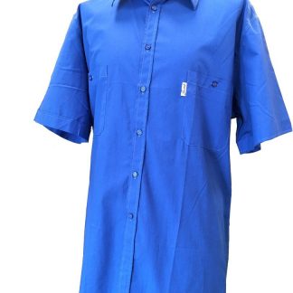 CAMICIA AZZURRA MANICA CORTA