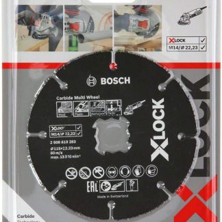 Mola da Taglio, per Legno e Plastica, X-Lock BOSCH