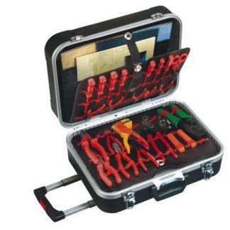 VALIGIA PORTA UTENSILI IN ABS CON CARRELLO