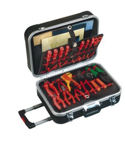 VALIGIA PORTA UTENSILI IN ABS CON CARRELLO