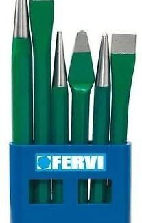 KIT SCALPELLI, PUNZONI E BULINO