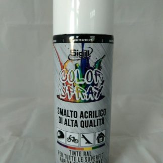 SPRAY SMALTO ACRILICO NERO LUCIDO