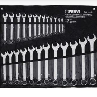 0208 SERIE CHIAVI COMBINATE CROMATE