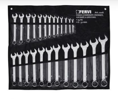 0208 SERIE CHIAVI COMBINATE CROMATE