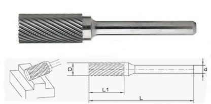LIMA ROTATIVA FORMA CILINDRICA TESTA PIANA (10)